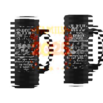 Family Thanksgiving For 2025 Crew Matching Coffee Mug | Seseable CA