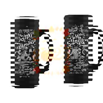 Family Thanksgiving 2025 Thanksgiving Crew Matching Fall Coffee Mug | Seseable CA