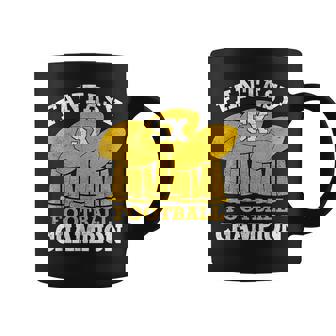 Fantasy Football 5X Champion Five Time Champ Fantasy Winner Coffee Mug | Mazezy