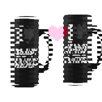 Fantasy Romantasy Book Lover I Love Heart Shadow Daddies Coffee Mug - Thegiftio