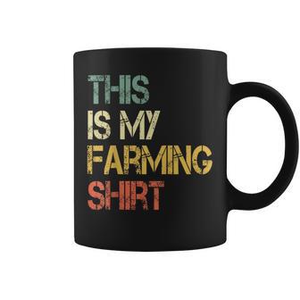 This Is My Farming Farmer Tractor Cow Farm Coffee Mug - Thegiftio UK