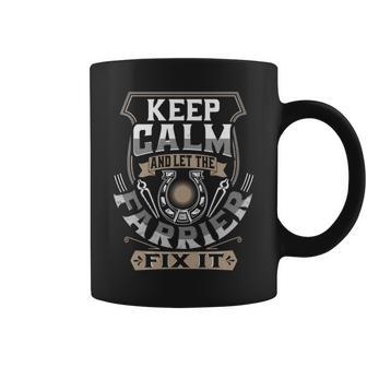 Farrier Caballo Mantenimiento Caballo Zapatos Farrier Manga Larga Taza de café - Regaloses