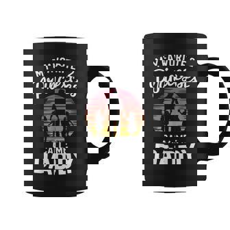 My Favorite 2 Princesses Call Me Daddy Fathers Day Dad Coffee Mug - Monsterry