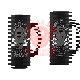 In February We Wear Red Chd Awareness Heart Disease Month Coffee Mug | Seseable CA