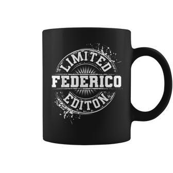 Federico Regalo De Broma Con Nombre Personalizado De Edición Limitada Taza de café - Regaloses
