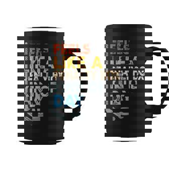 Feels Like A Penalty Box Kind Of Day Hockey Player Coffee Mug | Seseable FR