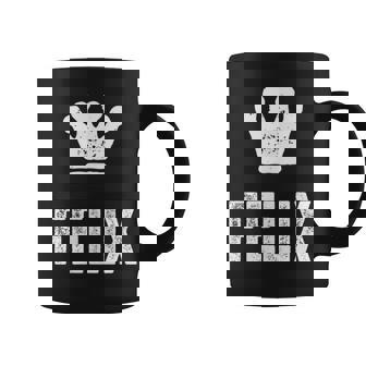 Felix Le Roi Couronne & Nom Pour Homme Appelé Felix Tasse - Cadeauxyz