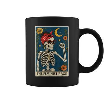 The Feminist Rage Tarot Card Coffee Mug - Monsterry