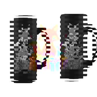 Fête D'anniversaire Animaux De La Forêt Mignon Renard Tasse - Cadeauxyz