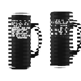 Finally Free Breakup Quote Divorce Saying Vintage Freedom Coffee Mug | Mazezy