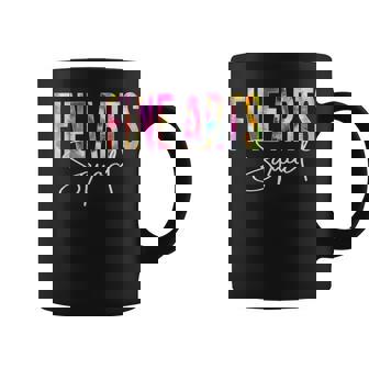 Fine Arts Squad Tie Dye Back To School Women Appreciation Coffee Mug | Mazezy