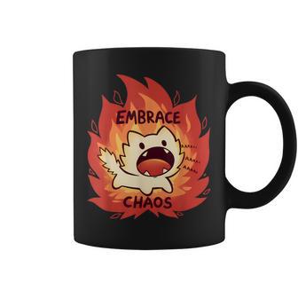 Fire Embrace Chaos Coffee Mug - Thegiftio UK