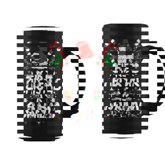 First Christmas As Grandma Family Matching New Grandmother Coffee Mug - Monsterry