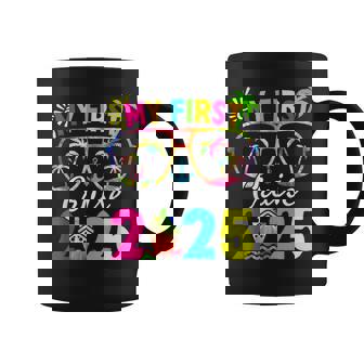 My First Family Cruise Squad 2025 Vacation Summer Trip Coffee Mug - Seseable