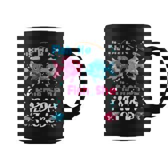 Fish He Or Fish She Gender Reveal Family Matching Papa Coffee Mug | Mazezy
