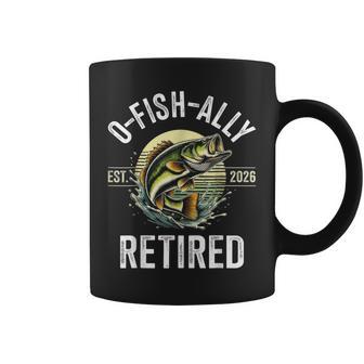 Fisherman Fishing Retirement O-Fish-Ally Retired 2026 Coffee Mug - Thegiftio
