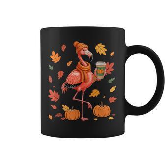 Flamingos Wearing Sweater Coffee Thanksgiving Autumn Lover Coffee Mug - Thegiftio