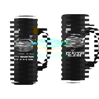 Flat Earth It's Flat Bro Conspiracy フラットアース コーヒーマグ - Kawaiitshirt