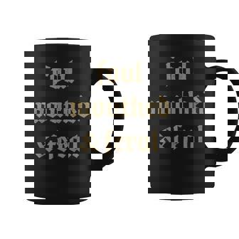 Foul Mouthed & Feral Chaotic Energy Loud Humor Coffee Mug | Seseable CA