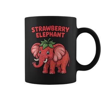 Fraise Éléphant Brainrot Memeiral Italian Cartoon Tasse - Cadeauxyz