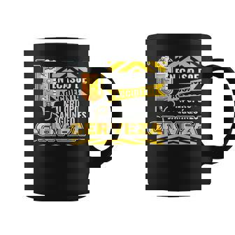 Frase Graciosa En Caso De Accidente Grupoanguíneo Cerveza Taza de café - Regaloses