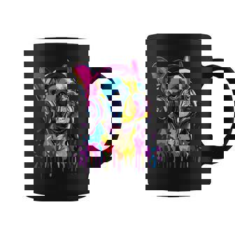 French Bulldog Lover Headphones Pop Art French Bulldog Coffee Mug | Mazezy