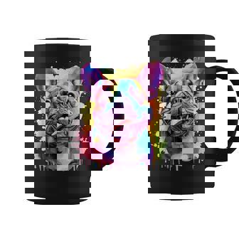 French Bulldog Lovers Pop Art Color French Bulldog Men Women Girls Kids Coffee Mug | Mazezy