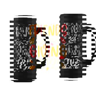 Friends Squad Giving 2025 Autumn Fall Thankful Thanksgiving Coffee Mug | Mazezy