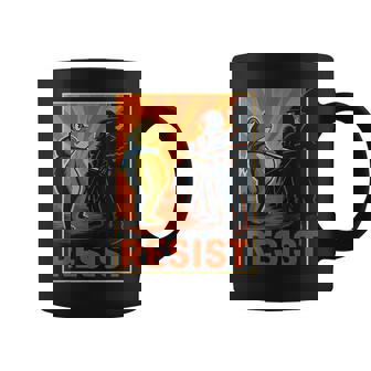 Frog Resist Portland Frog Protest Portland Frog Activist Coffee Mug | Mazezy