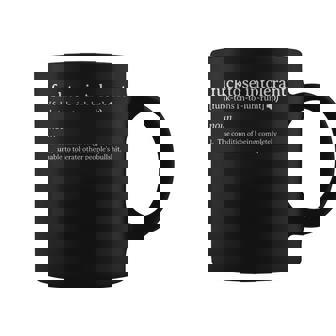 Fucktose Intolerance Fucktose Intolerant Coffee Mug | Mazezy