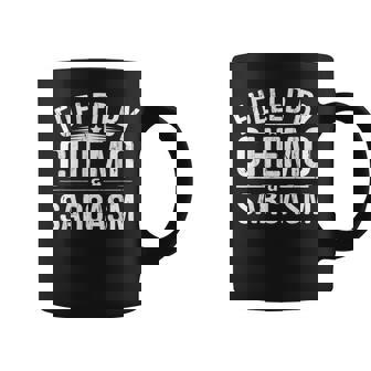 Fueled By Chemo Sarcasm Chemotherapy Cancer Warrior Coffee Mug - Monsterry