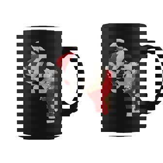 Fun Alpaga Lama 70'S 80'S Avec Bonnet De Noël Cadeau Tasse - Cadeauxyz