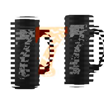 Fun Six Seven 6 7 Meme Couples Halloween Coffee Mug | Mazezy