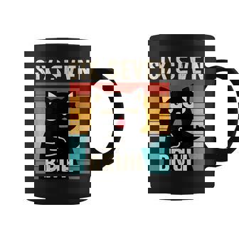 67 Meme Bruh With Cat Boys Girls Ns Six Seven Bruh Coffee Mug | Seseable CA