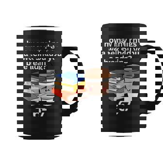 67 Meme English Teacher Reading Book Lover Humor Coffee Mug | Seseable CA