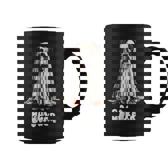 Boxer Dog Halloween Ghost Booxer Dog Mom Spooky Pet Coffee Mug - Seseable