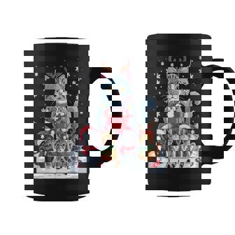 Cat Christmas Holiday Santa Coffee Mug | Mazezy