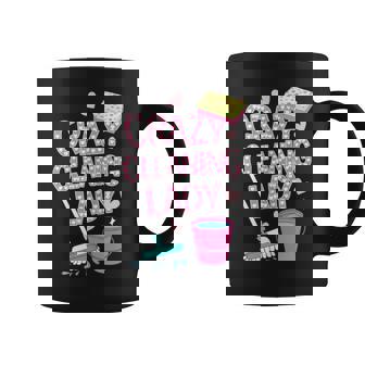 Crazy Cleaning Lady Heart Coffee Mug | Seseable FR
