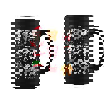 Dental Christmas Cute Th Costume Dentist Santa Hat Coffee Mug - Monsterry