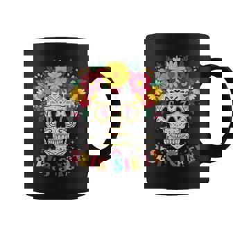 Dia De Los Muertos Sugar Skull Seis Siete 67 Meme Coffee Mug | Seseable CA