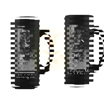 I Got That Dog In Me Dachshund Weiner Dog Smoking Meme Coffee Mug | Mazezy