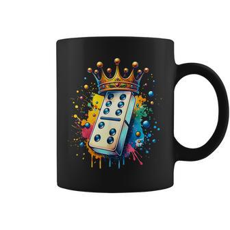 Dominoes King Board Game Domino Lover Domino Player Coffee Mug - Thegiftio