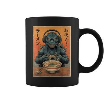 Eating Ramen Japanese Monster Game Lover Birthday Coffee Mug - Thegiftio