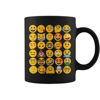 Emoticon Set Coffee Mug - Thegiftio UK