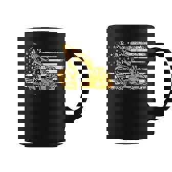 Excavating Heavy Equipment Operator Excavator Coffee Mug - Monsterry