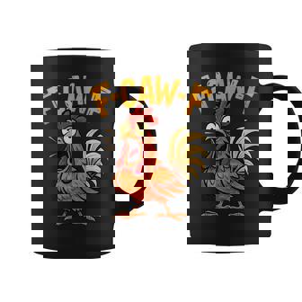 F-Caw-F Chicken Fcawf Humor Quote Rooster Meme Coffee Mug | Mazezy