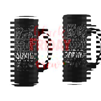 Friday Shopping Crew Christmas Black Shopping Family Coffee Mug | Seseable UK