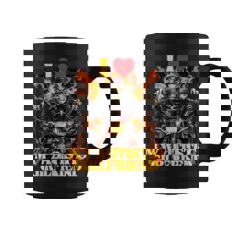 I Heart My Autistic Girlfriend Hard Skeleton Meme Coffee Mug - Thegiftio