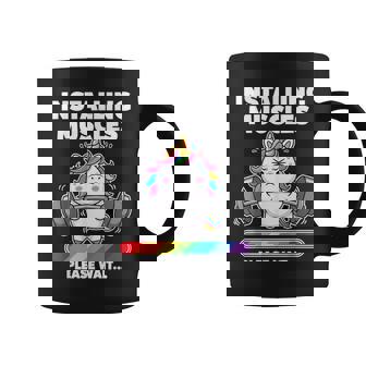 Installation Muscles Mignon Licorne Entraînement Tasse - Cadeauxyz