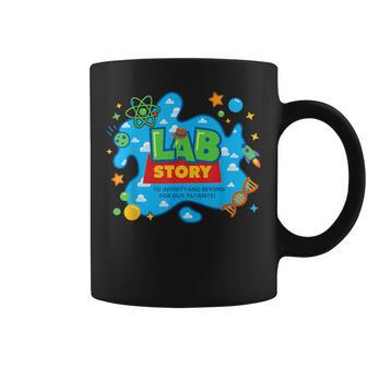 Lab Week Lab Story 2026 Phlebotomist Med Outfit Coffee Mug - Thegiftio UK
